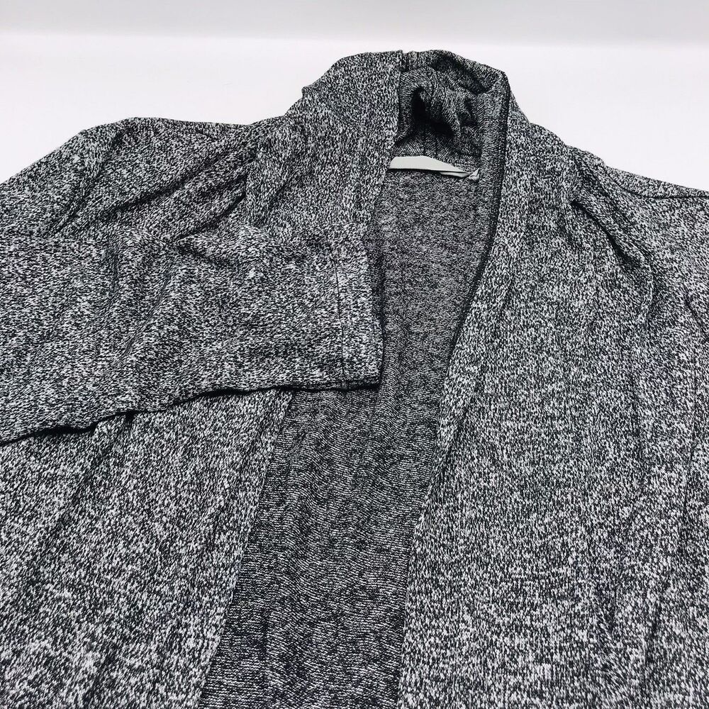 ATHLETA Cozy Soft Modal Blend Open Cardigan Boho Preppy Winter, Gray, Womens XL